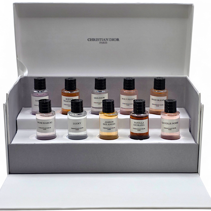 CHRISTIAN DIOR Miniatur Duftset – 10 Düfte