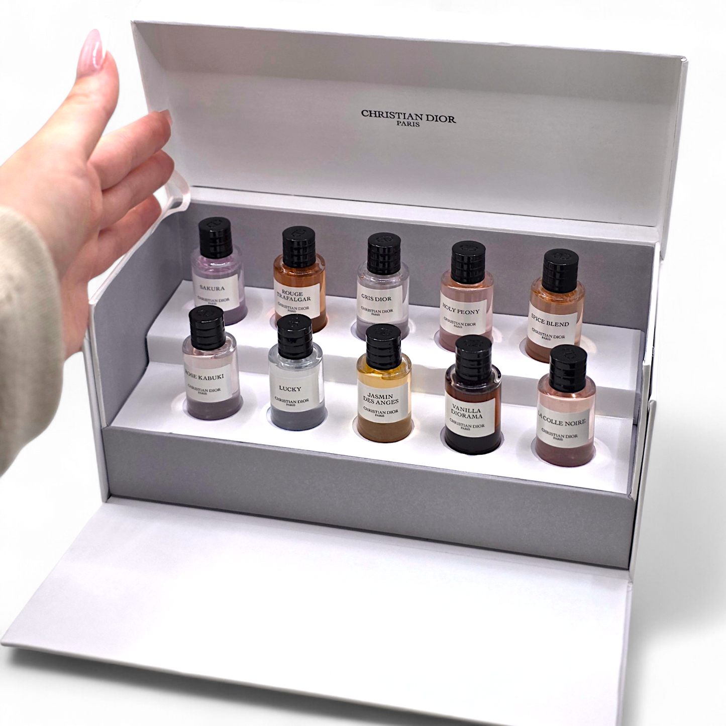 CHRISTIAN DIOR Miniatur Duftset – 10 Düfte