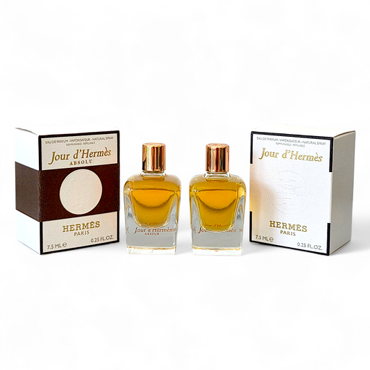 Hermes Jour d’Hermès Eau de Parfum (7,5 ml) & Jour d’Hermès Absolu Eau de Parfum (7,5 ml)